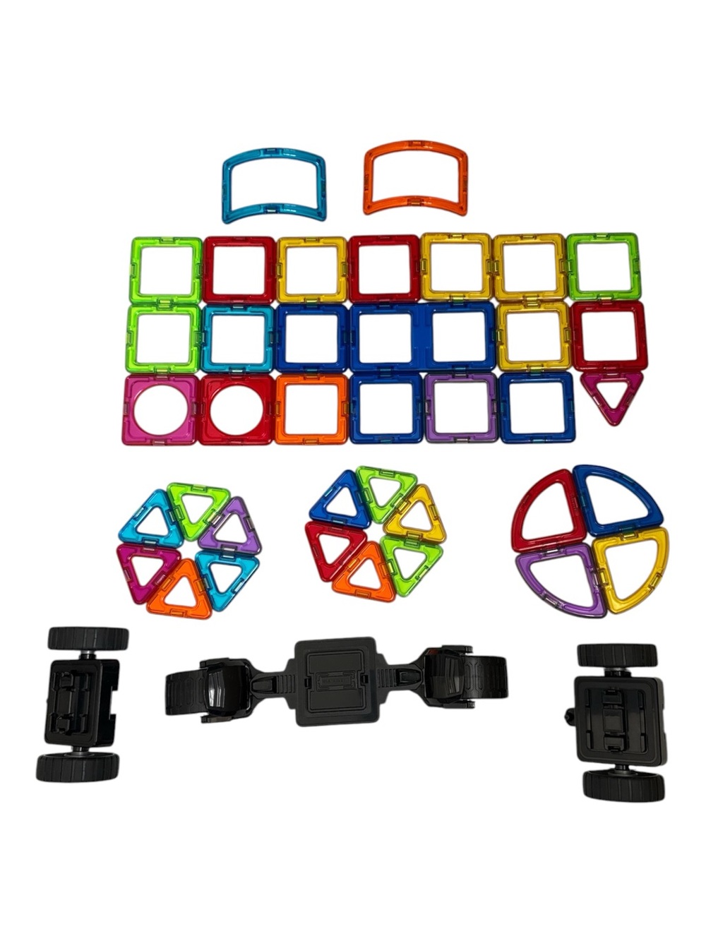 Magformers 41 Piece Magnetic Vehicle Car Building Set STEM Toy